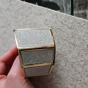 Gold and silver cuff